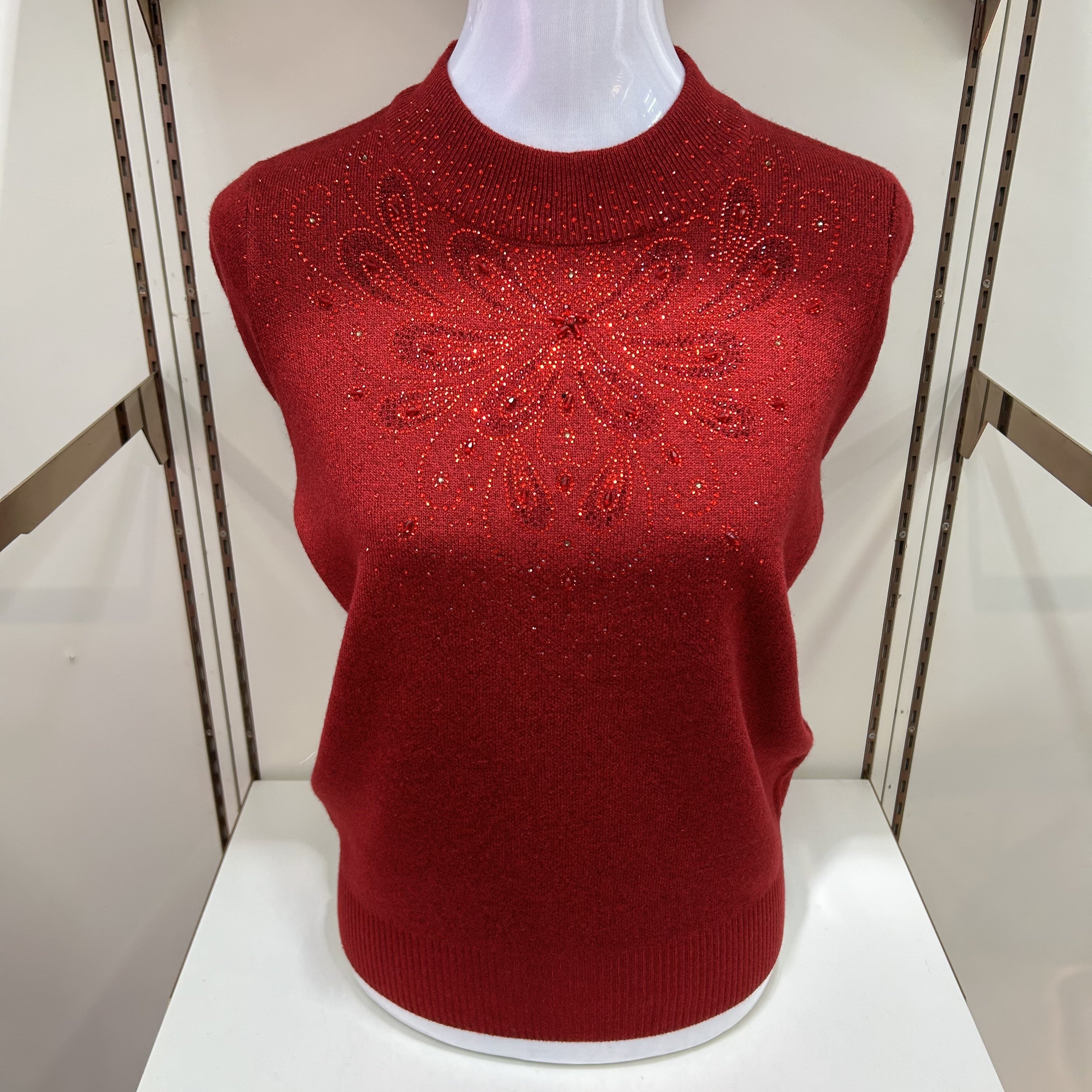 秋冬装红色毛衣半高领打底衫妈妈装加厚针织衫中老年女装烫钻上衣,女装/女士精品,中老年女装,淘宝优惠券,粉丝福利购,淘宝优惠卷