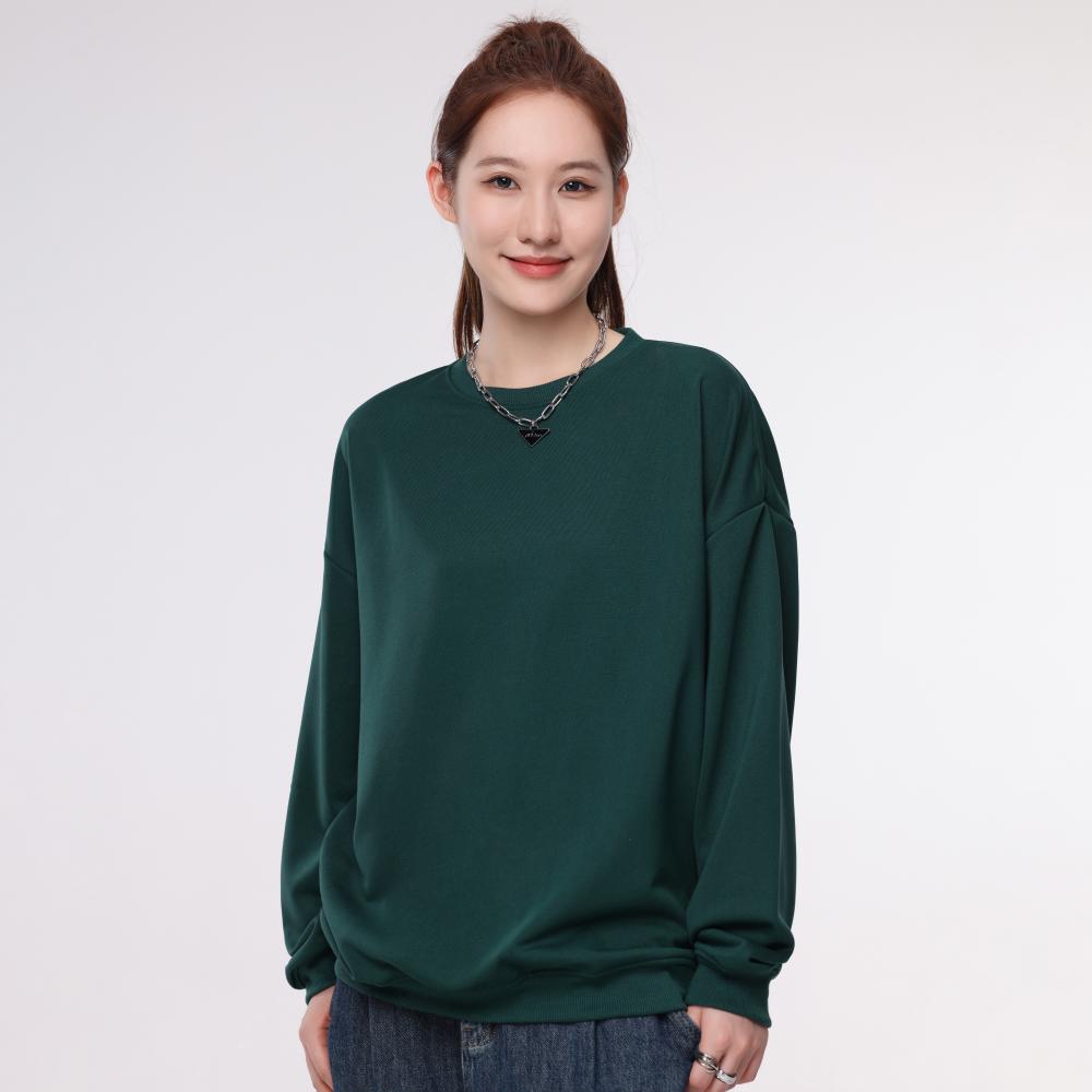 babado芭芭多长袖定制植后芦荟美容店员工作服卫衣帽子围裙印LOGO
