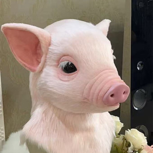 写实系兽头，手工定制品下单以后不支持任何形式的退换