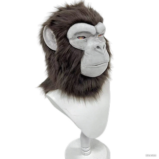 写实系兽头十日终焉十二生肖兽头毛绒福瑞兽头定制漫展演出道具