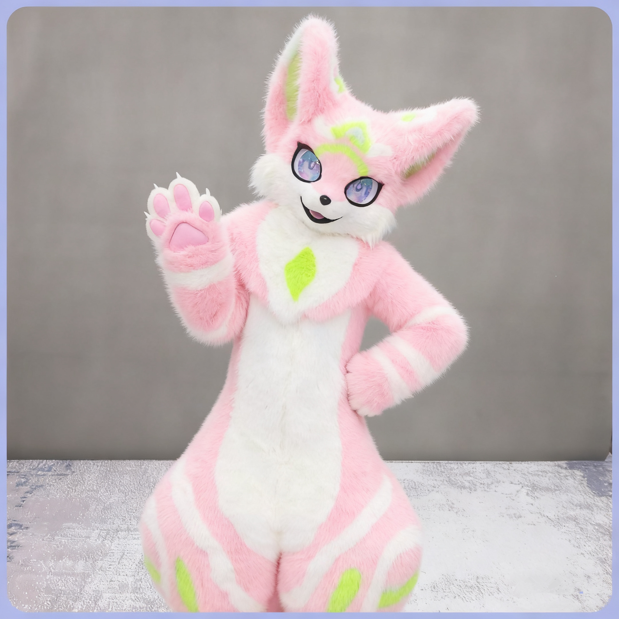 中小码定制furry兽装全套成品漫展cos服动漫可穿戴装扮福瑞控银碳