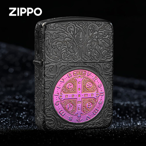 ZIPPO1941黑钛紫金康斯坦丁