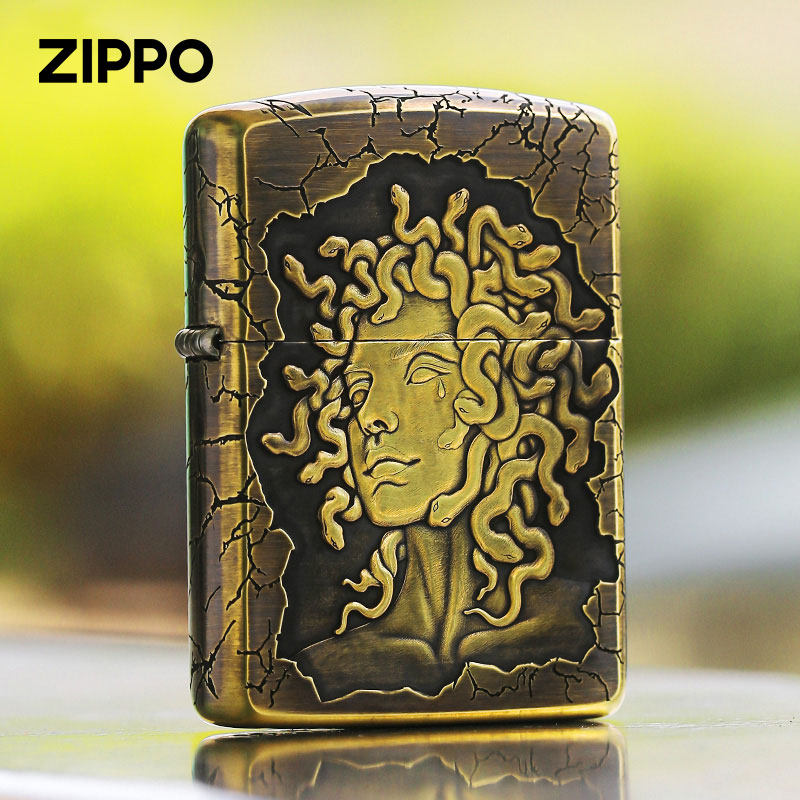 Zippo/之宝鬼王美杜莎打火机