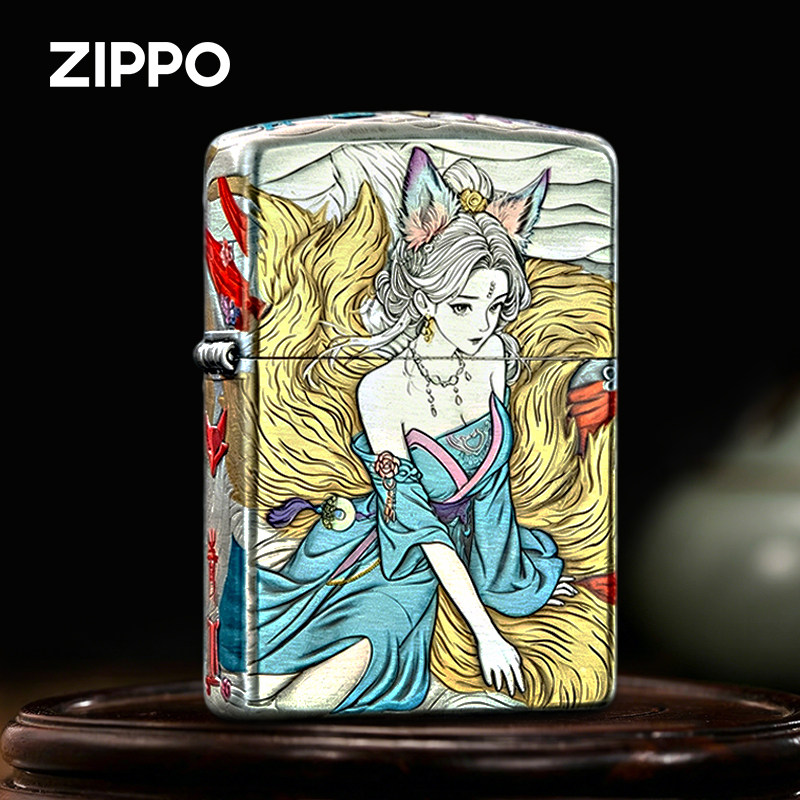 ZIPPO云川钛彩青丘九尾