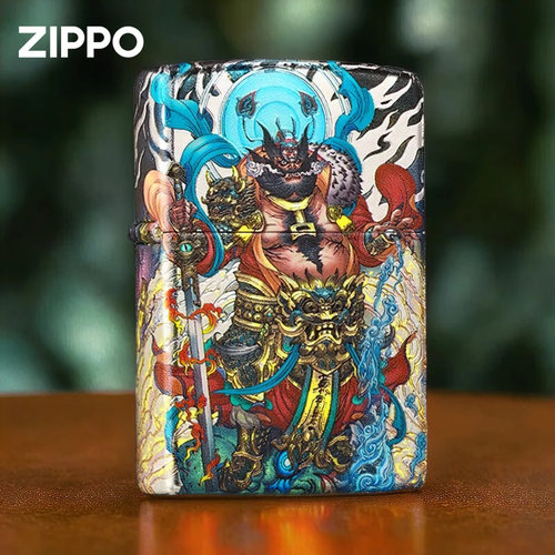 古法包银烫金天师钟馗