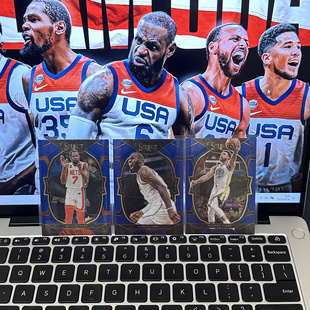 帕尼尼NBA球星卡詹姆斯库里杜兰特美国队老大奥运会男生男生礼物