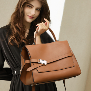 CCAMO小众不撞款斜挎包2025巨好看的包包日常通勤百搭真皮单肩包