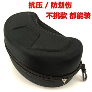 滑雪镜盒大号防压滑雪眼镜盒便携带挂钩镜袋大镜盒护目风镜拉链包