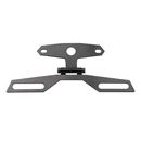 电动车摩托车个性 通用可折叠牌照支架尾灯刹车灯尾部金属支架 改装