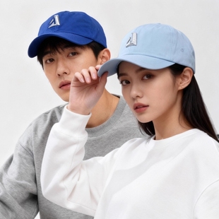 休闲帽运动ABLE 纯棉时尚 JEANS大檐帽软顶鸭舌帽 款 男女棒球棒四季