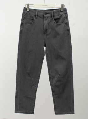 春夏牛仔裤ABLE JEANS男女九分裤锥形裤百搭潮流黑灰色裤子潮新款