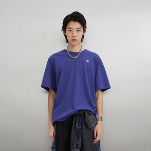 T恤圆领印花潮流纯棉短袖 小黄人日系宽松体恤ABLE JEANS男女短袖