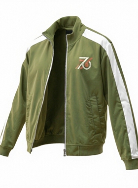 超值男女同款秋季ABLE JEANS拉链立领夹克运动外套休闲运动男上衣