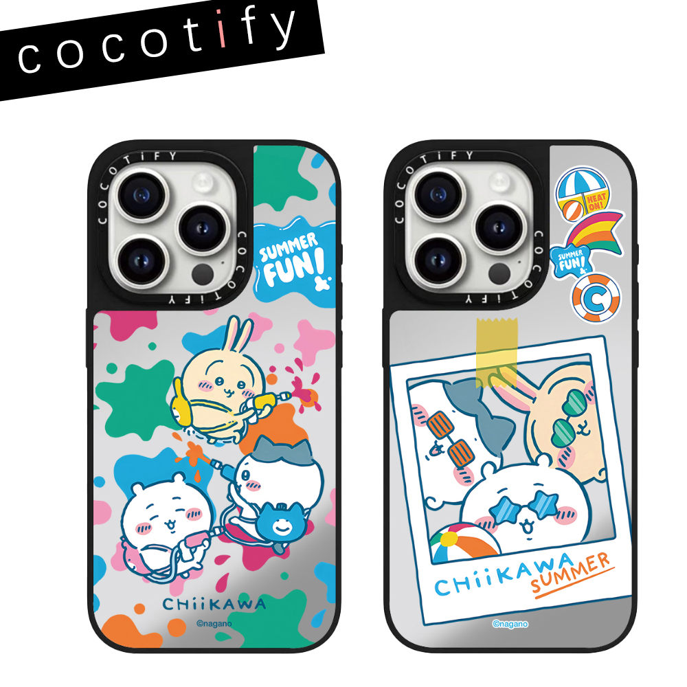 COCOTIFY镜面联名新款吉伊卡哇乌沙奇适用于苹果iPhone16ProMax手机壳15Pro网红14防摔13高级感12保护套