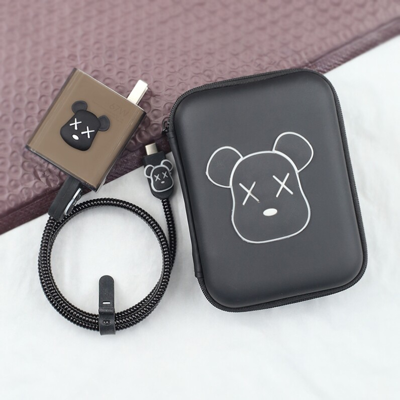 适用小米17 Mix Flip数据线保护套90W充电器红米Note15Pro+缠绕绳