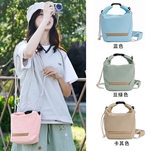 富士相机包休闲云卷包摄影镜头