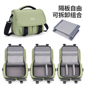 佳能收纳索尼富士相机包尼康单反微单镜头防水适用摄影包单肩便携