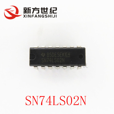 全新 SN74LS02N 74LS02 HD74LS02P 直插DIP-14 输入正或非门.