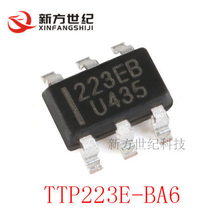 TTP223E-BA6 全新原装 贴片SOT-89丝印:223EB 单按键触摸检测芯片