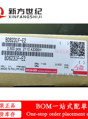 全新原装 BD6231F-E2 丝印6231 马达/运动/点火控制器和驱动器SOP