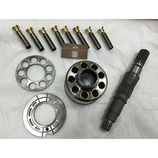 林德液压泵配件BPV100缸体柱塞滑靴摇摆座配油盘泵胆传动轴中心杆