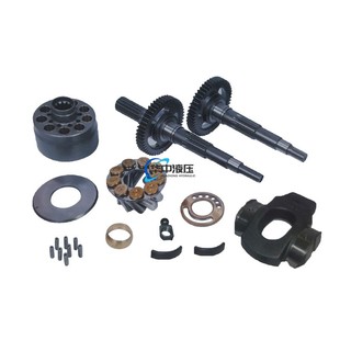 卡特E324 329D液压泵维修SBS140缸体配油盘柱塞摇摆总成配件 325