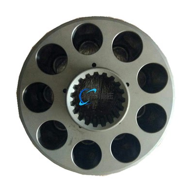 挖掘机帝人制机配件GM35VL缸体柱塞配油盘球铰行走马达斜盘维修