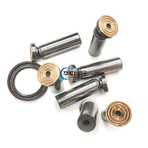 林德液压泵配件HPV55缸体柱塞滑靴配油盘回程盘传动轴摇摆中心杆