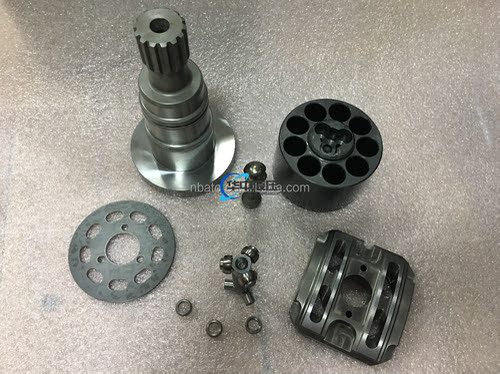 派克液压油泵维修V14-110缸体凌圈柱塞配油盘主轴衬板中心杆摇摆