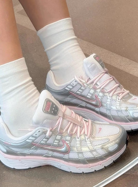 耐克女鞋粉白色低帮运动百搭滑板鞋DH3158-109