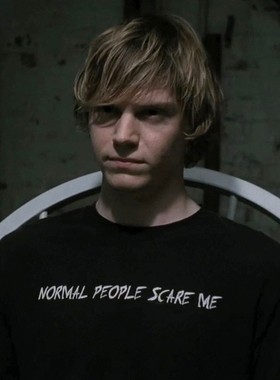 American Horror Story美国恐怖故事Normal People scare me t恤