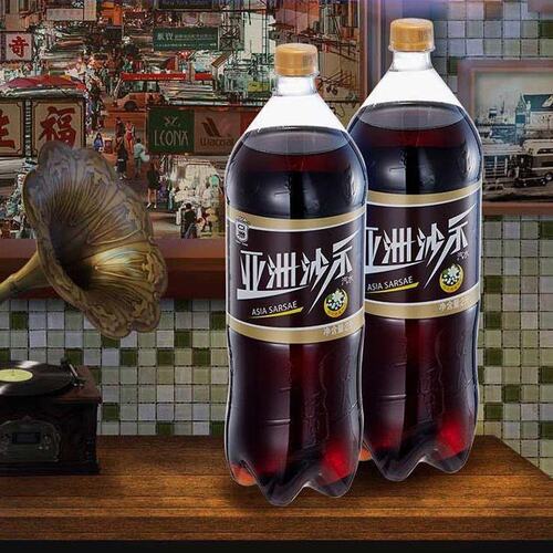现货现发沙示汽水1.25L整箱大瓶