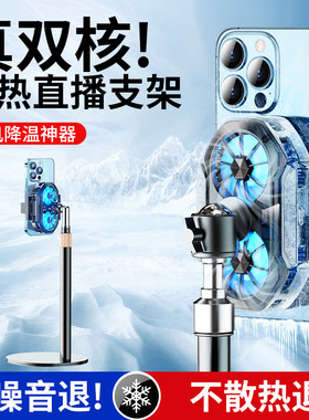 嘉华彩手机散热器直播专用支架