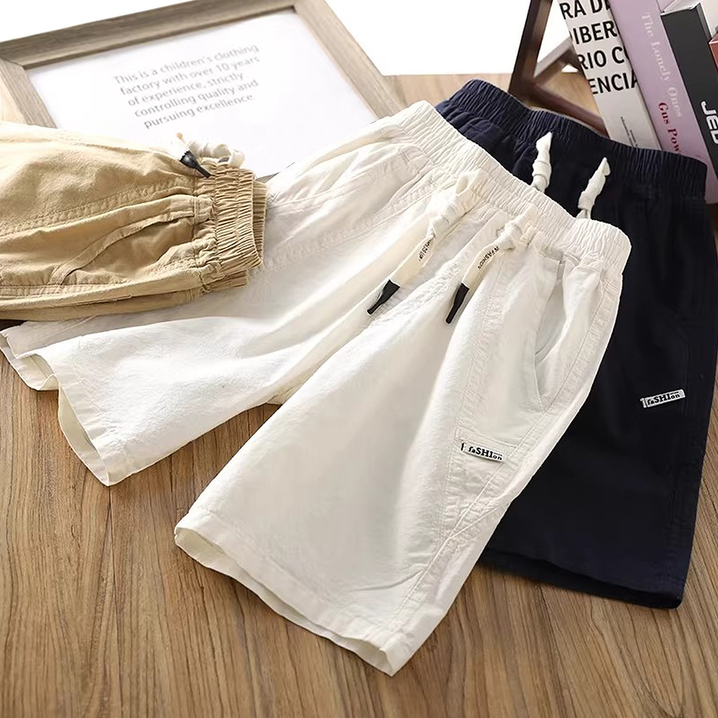 男童短裤2026夏装薄款儿童洋气纯色工装五分裤大童宽松休闲裤子潮,童装/婴儿装/亲子装,裤子,淘宝优惠券,粉丝福利购,淘宝优惠卷