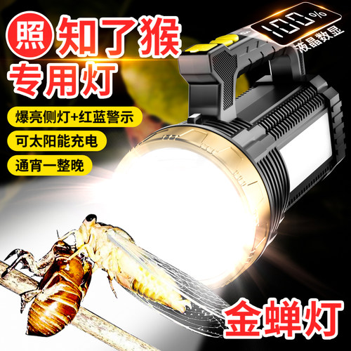 天火强光超亮照知了猴专用灯