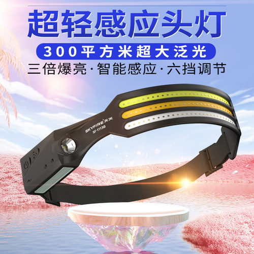 天火强光爆亮头灯一年质保