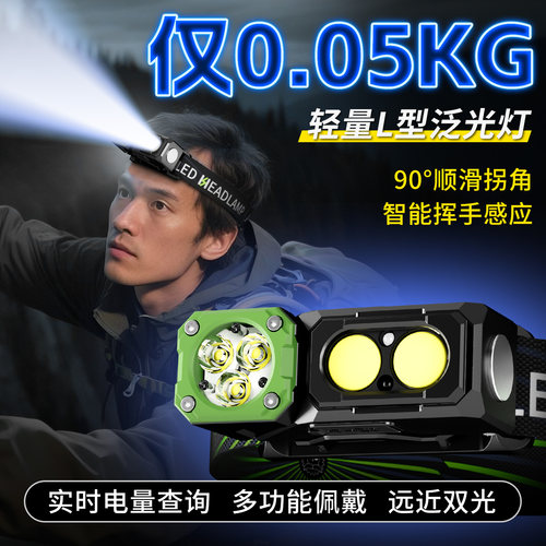 三光夜跑登山头灯超亮