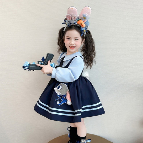 迪士尼女童朱迪兔子警官洛丽塔