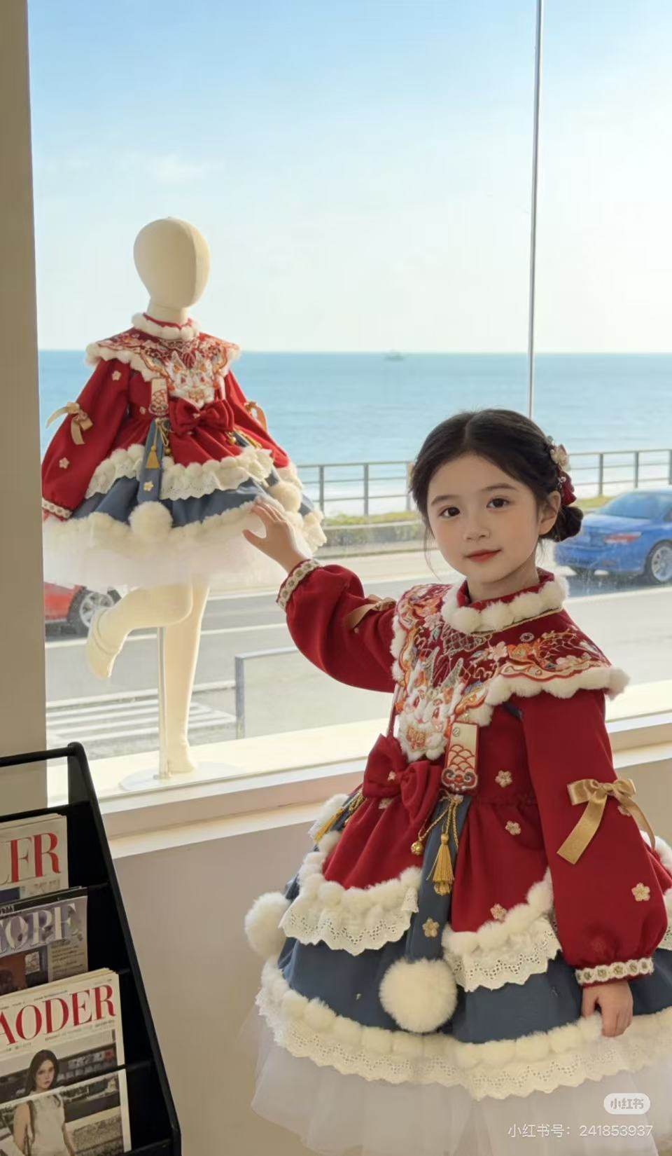 女童洛丽塔连衣裙2026新春儿童中国风拜年服宝宝周岁礼服生日裙子,童装/婴儿装/亲子装,连衣裙,淘宝优惠券,粉丝福利购,淘宝优惠卷