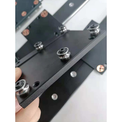 外置双轴心 直线导轨 WGR 50-100木工机械光轴铝型材滑轨滚轮滑块