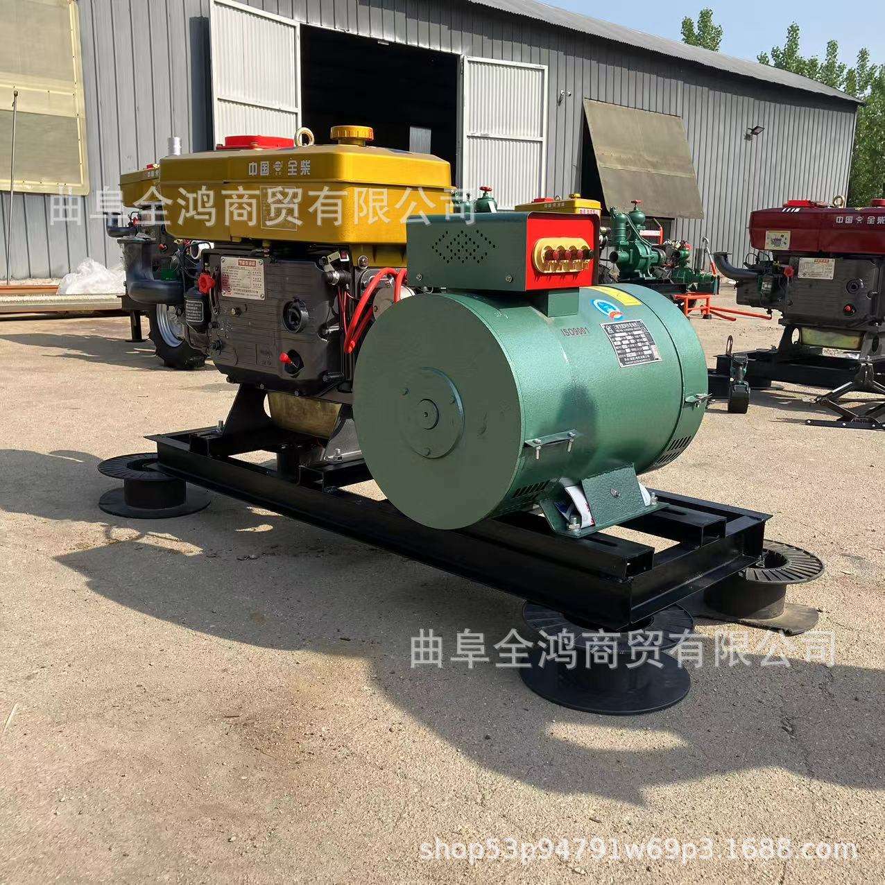 大15千瓦柴油发电机组 养殖场应急发电机 电启动220v380v发电机