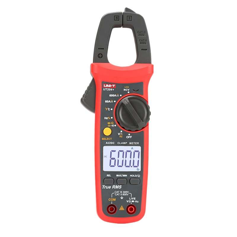 UNI-T优利德UT201+/UT202+/UT202A+/UT204+交直流钳形表万用表电