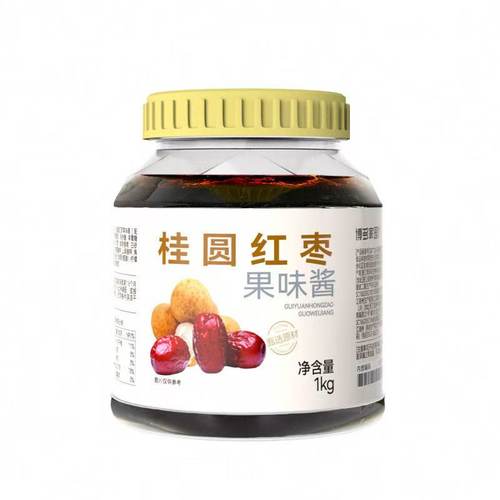 博多家园桂圆红枣1kg水果酱