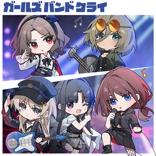 GBC哭泣少女乐队同人周边GirlsBandCry仁菜桃香挂件立牌双闪吧唧