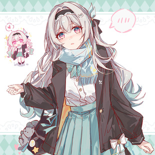 【鸦居老师】崩铁  流萤初雪立牌  同人周边