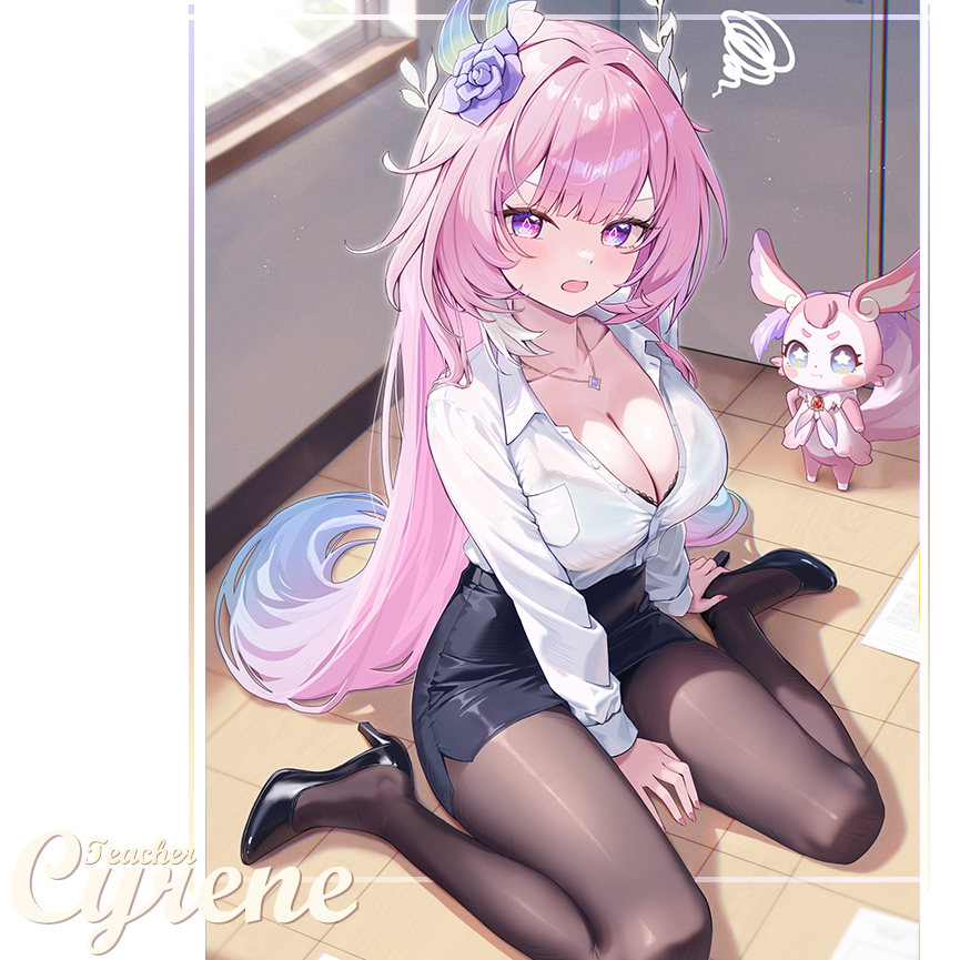 【夜知老师】幸运的一天系列 崩铁昔涟立牌 昔涟色纸双闪吧唧徽章