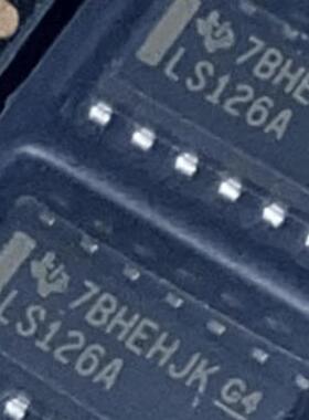 SN74LS126ADR 丝印LS126A 封装SOIC-14窄体贴片 全新原装可直拍