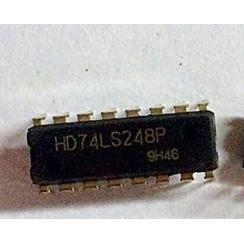 全新 直插 74LS248 HD74LS248P SN74LS248N DIP-16 BCD-7段译码器
