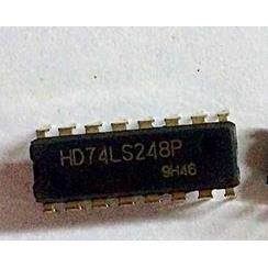 全新 直插 74LS248 HD74LS248P SN74LS248N DIP-16 BCD-7段译码器