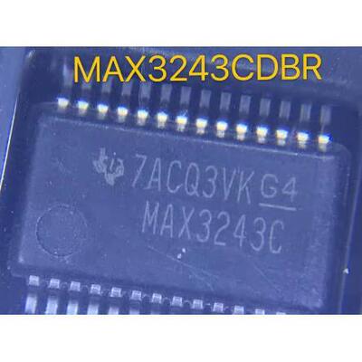 全新 MAX3243CDBR MAX3243C SSOP28 RS232收发器芯片 贴片